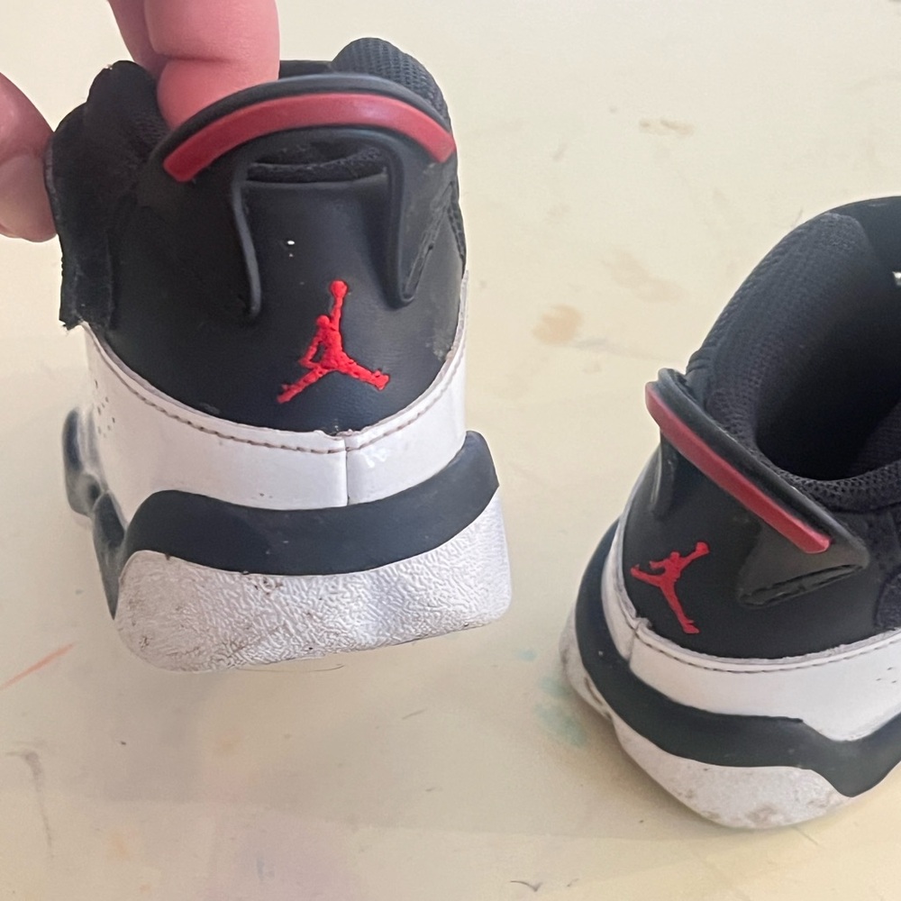 Toddler Air Jordan 6 Rings Basketball Shoes - Picture 3 of 8